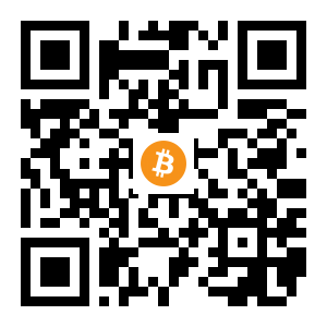 bitcoin:1Q9fYueBS48e2Bg3eQXCXYHsWk9RdW2NwZ black Bitcoin QR code