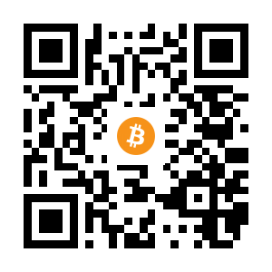 bitcoin:1Q9pKv6wHr26NsPsEFQRQVZHCij3b5BV6v black Bitcoin QR code