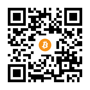 bitcoin:1QAjt8ReHRRswX2ZzC46fee3xfmZqqbRWx black Bitcoin QR code