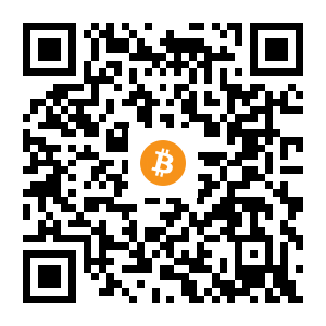 bitcoin:1QBkLZjPFKri4zHFkVzdrC7YfhADNVLew1 black Bitcoin QR code