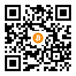 bitcoin:1QCeYunnp7jHDDf7uDgy6eeWn7M7yipCL4 black Bitcoin QR code