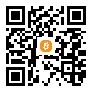 bitcoin:1QDCEAWF7JjmqtCXGueXusB878XA4bEhx1 black Bitcoin QR code