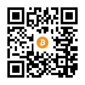 bitcoin:1QFMSceJ14MpPmeyA7tgfNDN4JSej2Kbag black Bitcoin QR code
