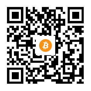bitcoin:1QG78e1vi2FcaX6w8EtJAqmqmDh5KjvH5L black Bitcoin QR code