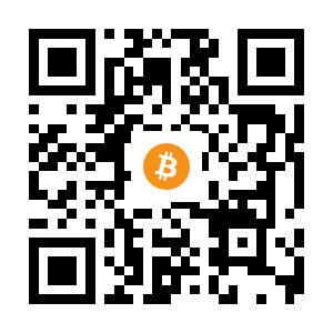bitcoin:1QGEeB49UGP3tcoGtdQRZEtNdWBNraZL9v black Bitcoin QR code