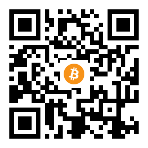 bitcoin:1QH92QUUnfBmQ4CKfivUa51YHmpiBCJfDc black Bitcoin QR code