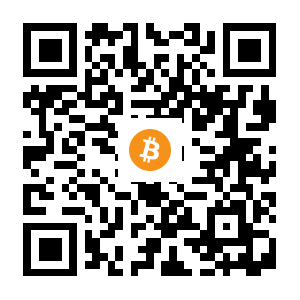 bitcoin:1QHb8oF5FW5FrucPCvnZUVeQ3oEmdX69A7 black Bitcoin QR code