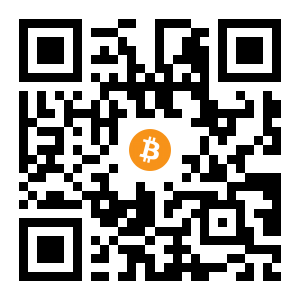 bitcoin:1QHqDxhjmExtm7JkNouiwoubKnMf31bmW2 black Bitcoin QR code