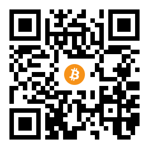 bitcoin:1QLJb3zWFfPpZvVbC2CcJBNMPGvhPdgtm8 black Bitcoin QR code