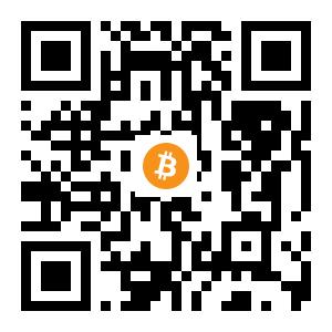 bitcoin:1QLXeNh964xjqFGUtW2UHNZB2YZ7xBaHLW black Bitcoin QR code