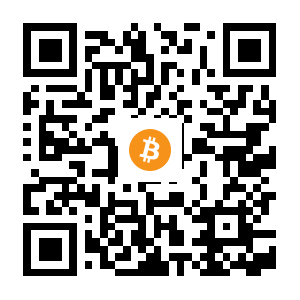 bitcoin:1QWkLmvrUzVdqzys75biQh1UJGv5QaN7z black Bitcoin QR code