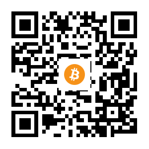 bitcoin:1SZCjqw6qAqWxUF9k3CCoJTEgYLxrVtcA black Bitcoin QR code