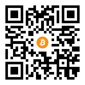 bitcoin:1ShfnKvDj5fPaTbJfFYssFWPzLo1qyYQw black Bitcoin QR code