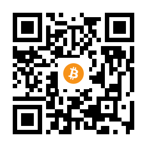 bitcoin:1Vdr5ZUsTxgrYBsgfiT71EckgoTFZk7kx black Bitcoin QR code