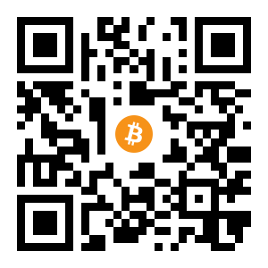 bitcoin:1XS2EoTPDd9Qs1WZ5o62eEWeXfar18A7Y black Bitcoin QR code