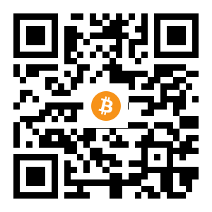 bitcoin:1Xkd2twK9aGASCUCsr95k3WdxPG9Hu8aa black Bitcoin QR code
