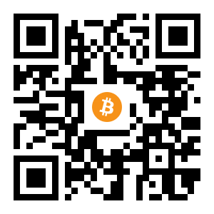 bitcoin:1XtEHhkFW7HWc6LYKxgcuUuKxvBycST7V black Bitcoin QR code