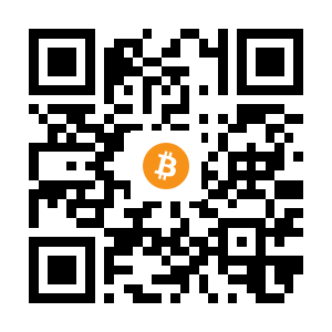 bitcoin:1Zwzyb1dBRr4AWXUDx2R8GLXEw6Ha2SMB black Bitcoin QR code