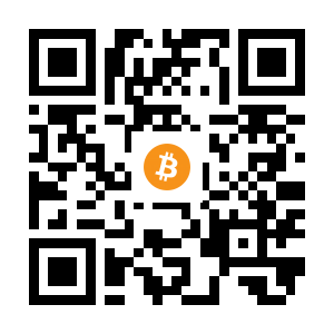 bitcoin:1a3mLW4uVzdZeKouWz1xU9roKVbqtzvoN black Bitcoin QR code