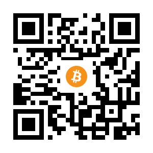 bitcoin:1abziJymkYNUugYKngSMb63EEv1F8YSHu black Bitcoin QR code