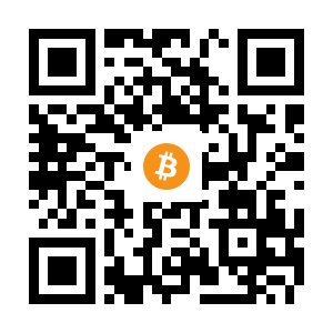bitcoin:1cx6s7YGCEwJ4B7wNtb15dzSwRKeZTVjb black Bitcoin QR code