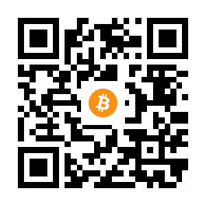 bitcoin:1cyU9HTKnnuZ8xFoTqLR71jVcoRQgD6c6 black Bitcoin QR code