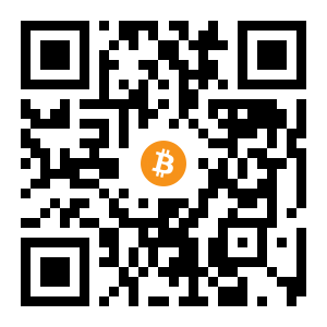 bitcoin:1dGbPUvSexGaAGQbqVgph7ztCoSuuT1F5 black Bitcoin QR code
