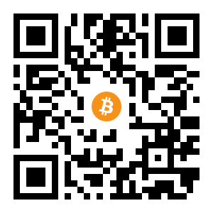 bitcoin:1dNiVfF7T5Lm54XgFUxpTG1jRbGPTh9mC black Bitcoin QR code