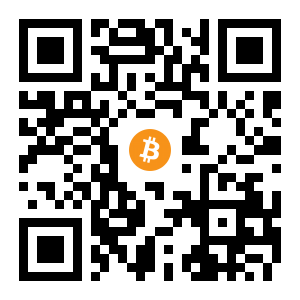 bitcoin:1dQH6KL9iqamUtVeXwmHL7JrKJVAKKbym black Bitcoin QR code