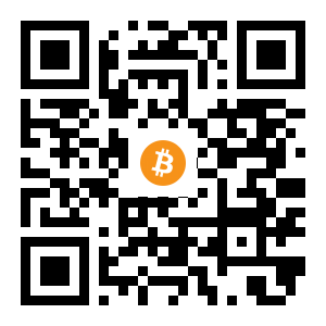 bitcoin:1dvCMSPRWitgL7XRdWmyLbaRkifCmKqP1 black Bitcoin QR code