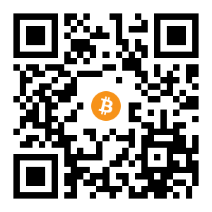 bitcoin:1eLZ1x9ZehxPgd3CrnAYBmK4vy9YDsmRH black Bitcoin QR code
