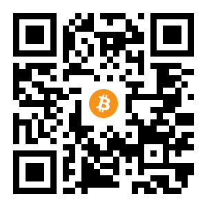 bitcoin:1ftuUgzrr5hnVzXnFBDjELvVe69rPtBRi black Bitcoin QR code