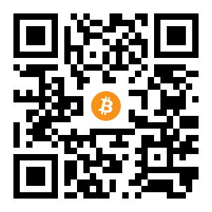 bitcoin:1gMyrWdigTyX3irfq43wQh474L7iC14n6 black Bitcoin QR code