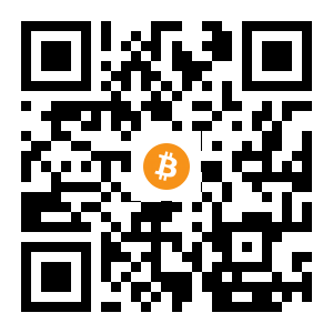 bitcoin:1gdVLp9s72RbUpTzLyRZdLg2ewGGB5SP3 black Bitcoin QR code