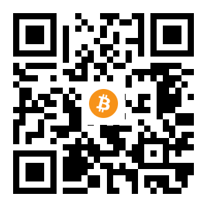 bitcoin:1h5vQdb8Eh8Lk5BZs3hcGBx8CEPRh9gt9 black Bitcoin QR code