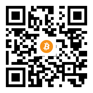 bitcoin:1jk9e2mVDKCR7SYu1T2i9UnXpLif7AASU black Bitcoin QR code