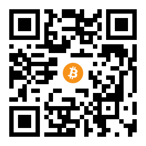 bitcoin:1k1gqM9aH6Cqq25STwPAYg7FtMJY69YLA black Bitcoin QR code
