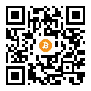 bitcoin:1kNTBPyESd1A4JX2JiJ6N8KEkyqB3VTrn black Bitcoin QR code