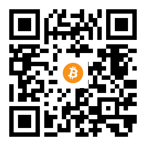 bitcoin:1kQRTQpEn1yp63pHmSR19CLgnBVdgQze1 black Bitcoin QR code
