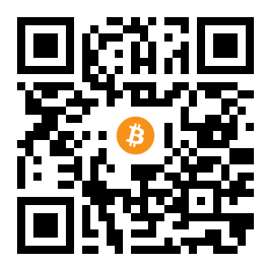 bitcoin:1kgZAo8XckLT9qdQCJfNt3pEdYsxvTuUU black Bitcoin QR code