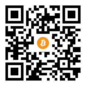 bitcoin:1mBhgsWk3vTjNjeGA1Taqd4iyvYNVeXVQ black Bitcoin QR code