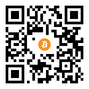 bitcoin:1mZCKJxB4B7NFjJtHwUtgC5Lwpc3Qj9Wu black Bitcoin QR code