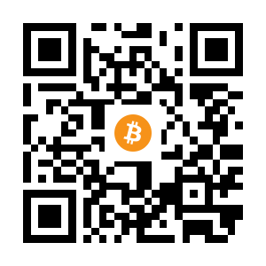 bitcoin:1nZCuCyhBtp3ZPPV1peB91FUCuNsFVgJv black Bitcoin QR code
