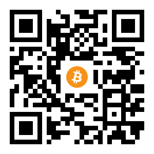 bitcoin:1pMadKaxVEMBFPb2nhRdLyB92YHsPZNT3 black Bitcoin QR code