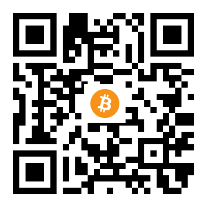 bitcoin:1sHxA36VCWt1W2ifDRHYW3BapqGNGp3iC black Bitcoin QR code