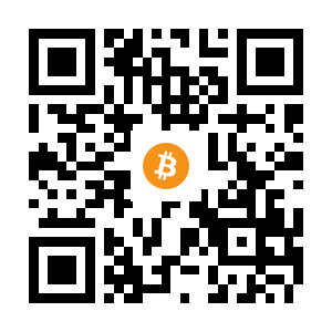 bitcoin:1seqk3H6cwqiKeGZHi3YA3ApfHFmMDPuT black Bitcoin QR code