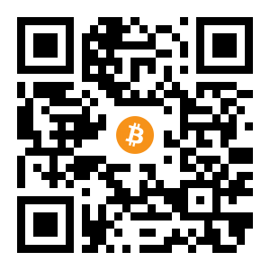 bitcoin:1snN2o3L4qSUhRSLfpMi436GQ1k62e6vj black Bitcoin QR code