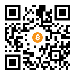 bitcoin:1t7Tqs7muDYAFTYawCqEWfY8X8Cr9nGbn black Bitcoin QR code