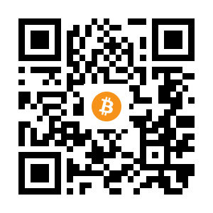 bitcoin:1tRT5D9aaExkXPebfQ7S9SJFTc8C32uvW black Bitcoin QR code