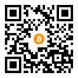 bitcoin:1uAh1mGVWRJYeHVw5p6DvWVSPj3Ws3o2D black Bitcoin QR code